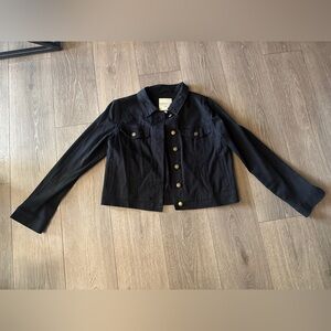Bagatelle Black soft Denim Jacket size medium women’s